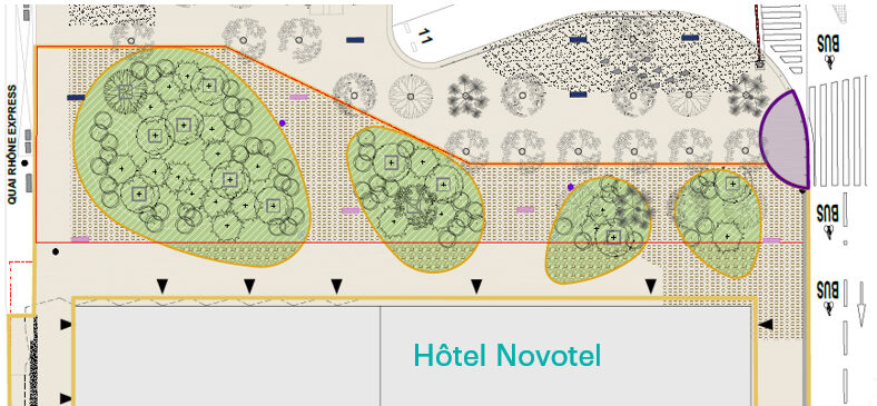 Plan Masse Francfort Sud