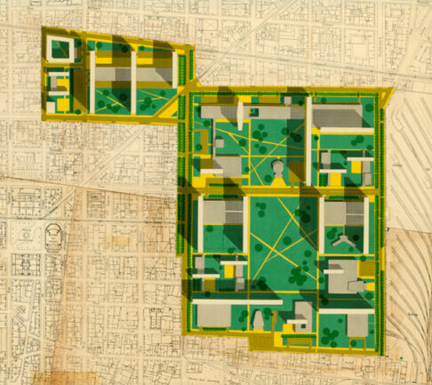 Projet de grand ensemble - Zumbrunnen Sillan - 1958-1963